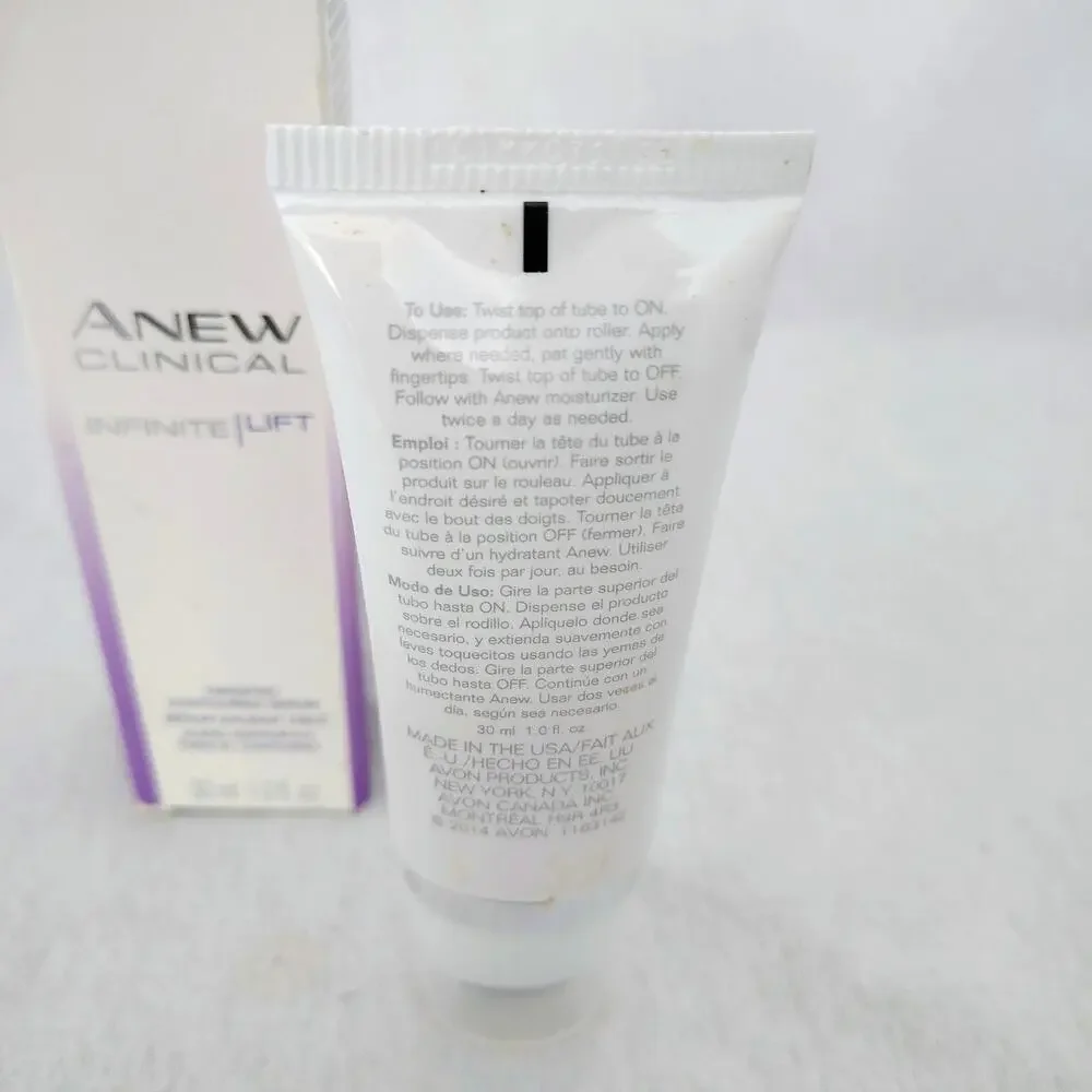 Avon Anew Clinical Infinite Lift Targeted Contour Serum 1.0 oz. NEW Face Neck